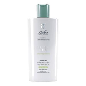 Shampoo seboregolatore defence hair per capelli grassi - normalizzante e purificante, 200 ml