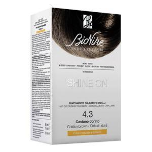 Trattamento colorante per capelli shine on cast d4.3 - colorazione alta performance, nutriente e protettiva per capelli lucenti e ristrutturati