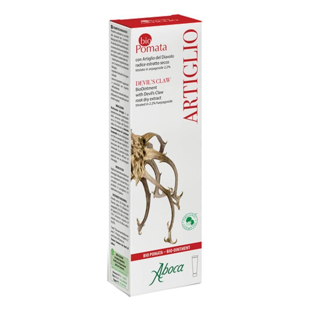 aboca crema arnica biopomata rinfrescante e lenitiva per il corpo - sollievo naturale con oli essenziali e estratti vegetali - tubo da 50 ml - foto 1