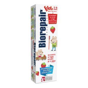 Dentifricio  per bambini 0-6 anni con microrepair, senza fluoro, per denti forti e gengive sane, aroma fresco e fruttato - 75 ml