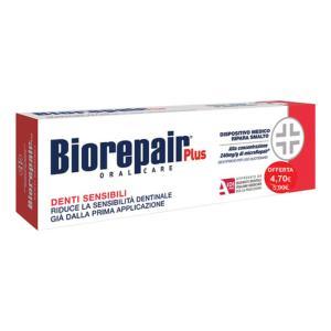 Dentifricio  plus per denti sensibili - ripara smalto e allevia la sensibilità dentinale - 75 ml