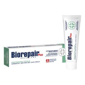Dentifricio  plus protezione totale 75ml - ripara lo smalto, protegge da placca e carie, ideale per alitosi e uso quotidiano