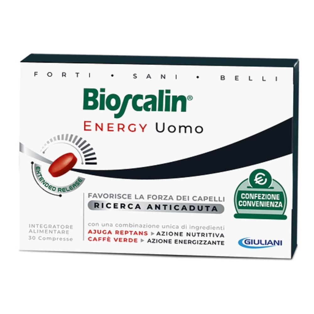 bioscalin integratore alimentare bioscalin energy 30 compresse per capelli sani e forti con atp-3 e ajb-complex, azione energizzante e antiossidante. - foto 1