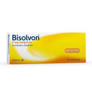 Compresse di bromexina 8 mg per il trattamento delle affezioni respiratorie -  20 compresse