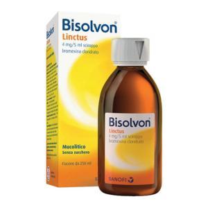 Sciroppo mucolitico  linctus 250ml - trattamento per secrezioni respiratorie con aroma cioccolato-ciliegia