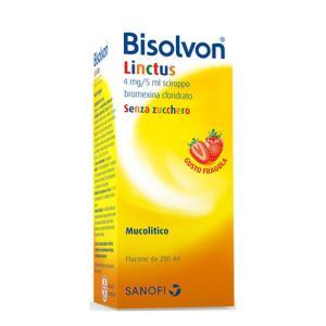 Sciroppo mucolitico  200ml gusto fragola per affezioni respiratorie e tosse, trattamento sicuro e efficace