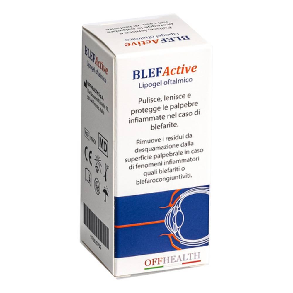 offhealth lipogel oftalmico lenitivo e detergente per palpebre e zona perioculare con liposomi, tea tree oil e vitamina a - 15 ml - foto 1