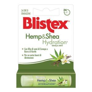 Balsamo labiale idratante con olio di semi di canapa e burro di karité -  hemp & shea hydration stick 4,25 g