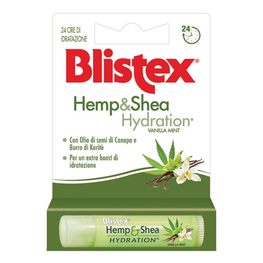 blistex balsamo labiale idratante con olio di semi di canapa e burro di karité - blistex hemp & shea hydration stick 4,25 g - foto 1