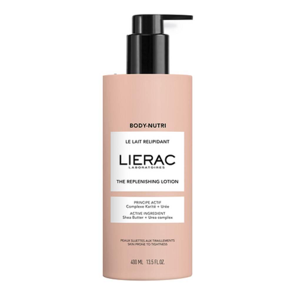 lierac lierac body-nutri latte repilidante idratante nutriente corpo con burro di karité e niacinamide, per pelli sensibili, formato da 400 ml - foto 1