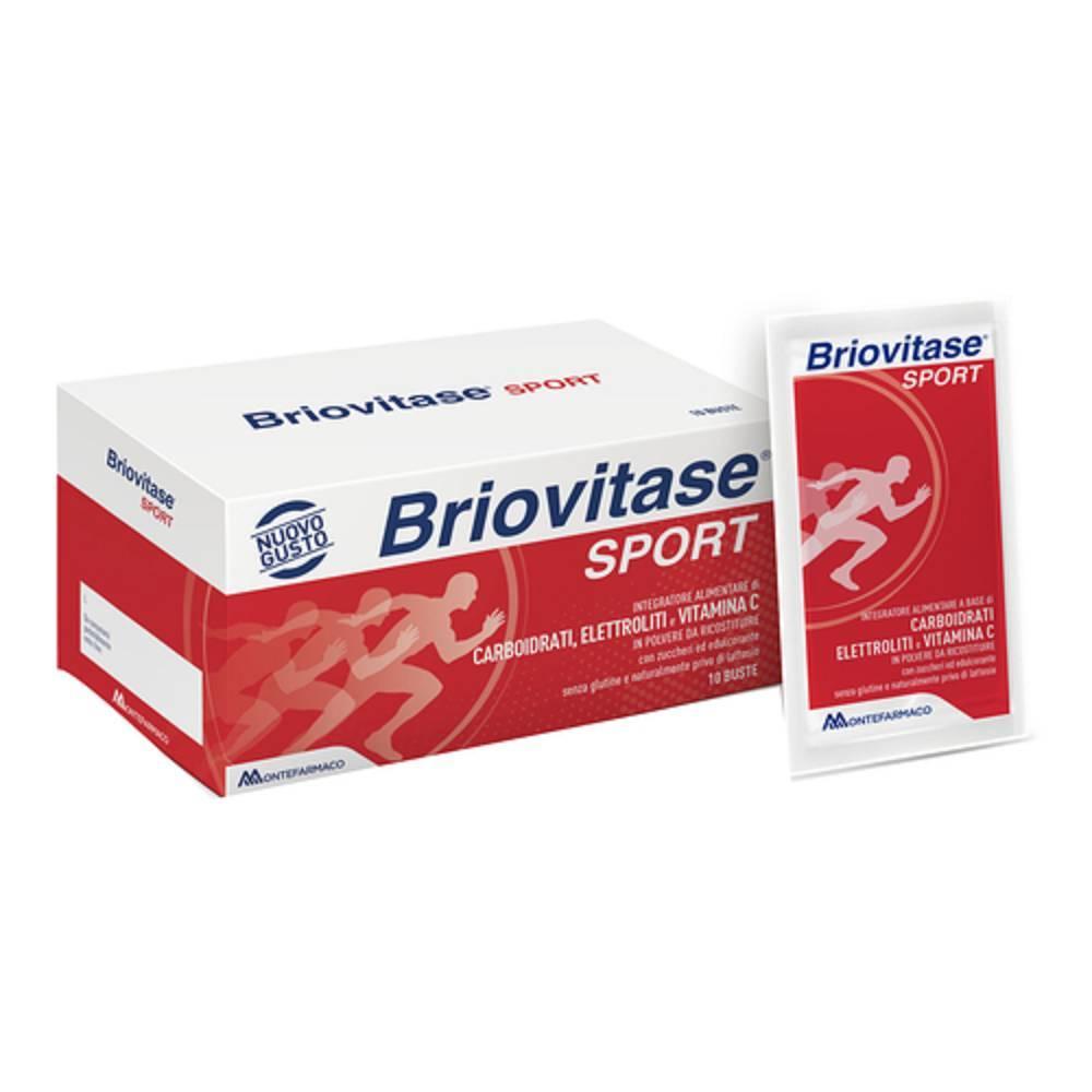 briovitase integratore briovitase sport 4 energie in bustine da 10 per reintegrare sali minerali e sostenere l'attività fisica - foto 1
