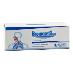 Integratore alimentare effervescente  600 con n-acetilcisteina, vitamina c, echinacea e propoli per il sistema immunitario e respiratorio - 15 compresse