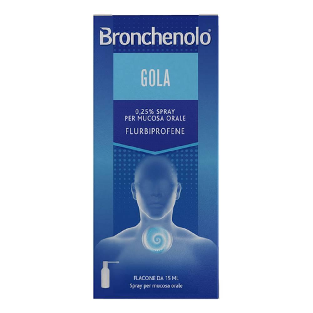 bronchenolo bronchenolo gola spray 15ml - foto 1