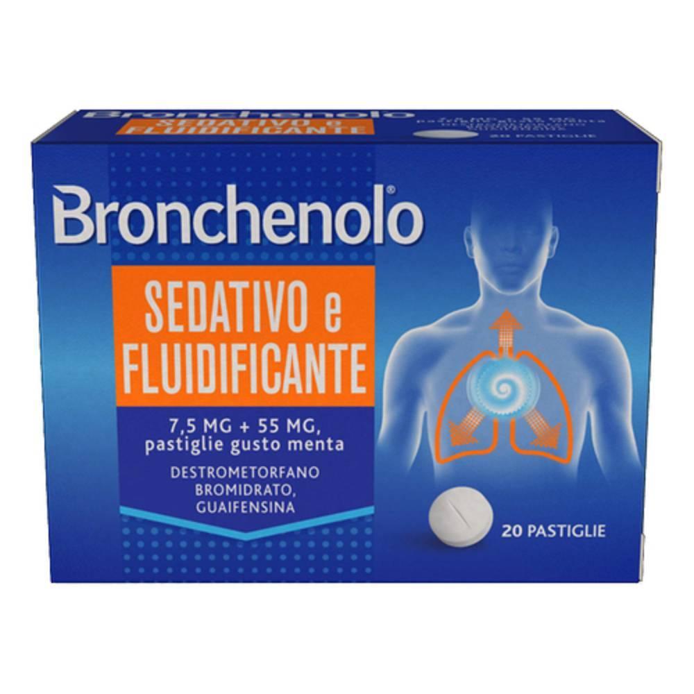 bronchenolo bronchenolo sedativo e fluidificante - sciroppo e pastiglie per tosse cronica e persistente, supporto alla respirazione e efficacia sedativa - foto 1
