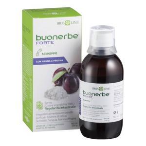 Sciroppo  forte 180 ml per il regolare transito intestinale con senna, frangula e malva, azione emolliente e lenitiva
