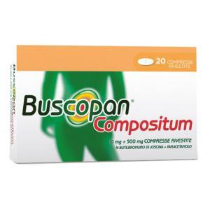 Antispastico e analgesico per dolori addominali:  compositum 20 compresse rivestite per un sollievo efficace