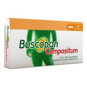 Buscopan compositum 10 mg + 500 mg compresse rivestite e 10 mg + 800 mg supposte per alleviare dolori addominali spastici e coliche gastrointestinali