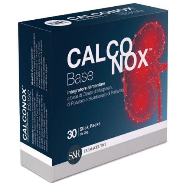 calco nox integratore alimentare calconox 30 stick pack arancia per il benessere dell'apparato urinario e equilibrio elettrolitico con magnesio e potassio - foto 1