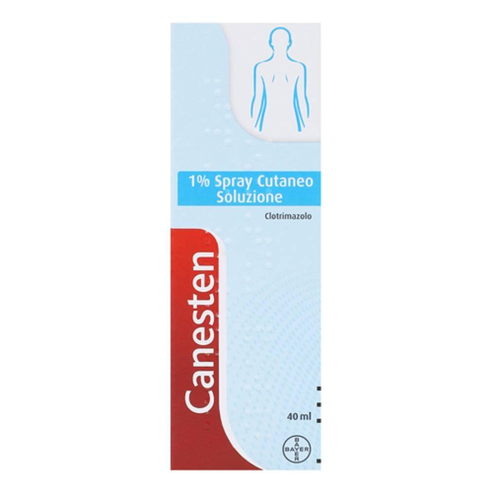 canesten spray cutaneo canesten 1% - trattamento antimicotico per micosi della pelle - 40ml - foto 1