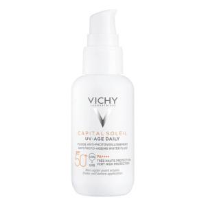 Fluido anti-fotoinvecchiamento spf 50+ con acqua vulcanica - protezione uv e stress ossidativo - 40ml