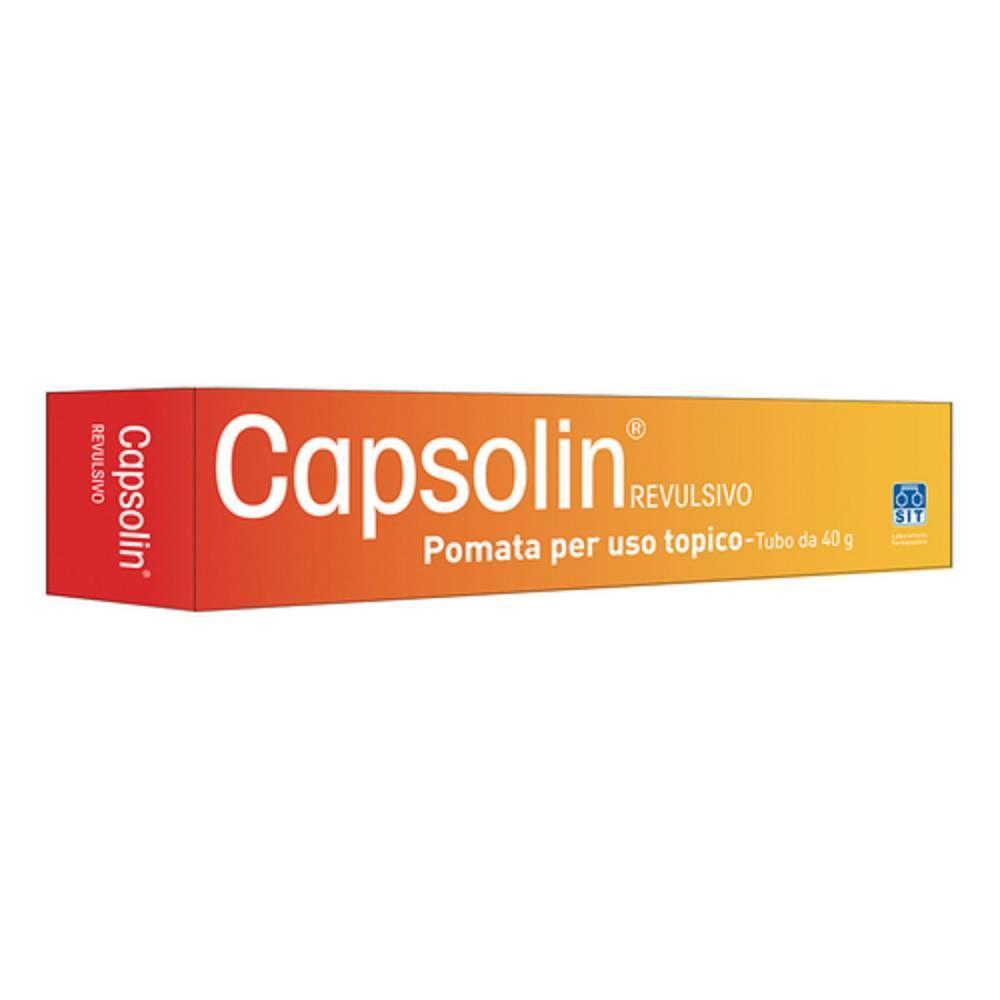capsolin pomata capsolin revulsivo 40g per uso topico - sollievo e comfort per il corpo - foto 1