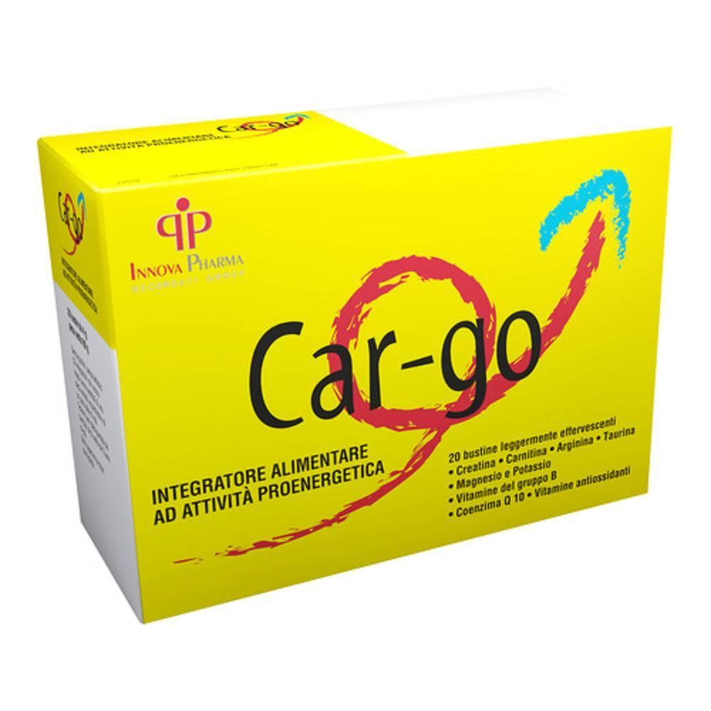 car go integratore alimentare car-go 20 bustine: creatina, carnitina, arginina, taurina, vitamine e minerali per energia e funzione muscolare - foto 1