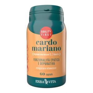 Cardo mariano 60 capsule - integratore per funzioni epatiche, digestive e depurative dell'organismo