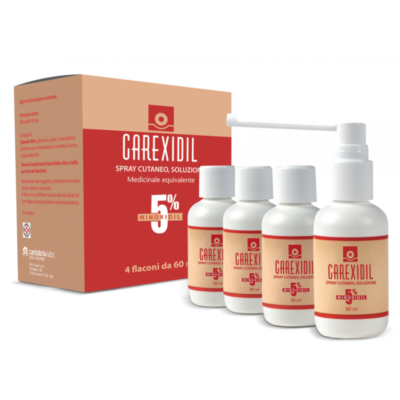 carexidil carexidil 3fl soluz cut 60ml5% - foto 1