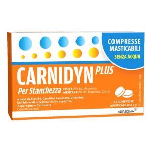 Integratore alimentare  plus 18 compresse masticabili per metabolismo energetico e prestazioni fisiche con vitamine e minerali