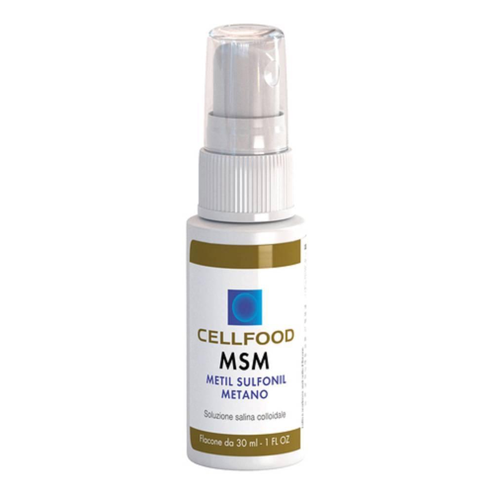 cellfood integratore alimentare cellfood msm spray 30ml con metil sulfonil metano per artrite, artrosi e patologie infiammatorie - foto 1