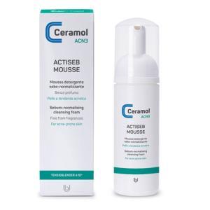 Detergente  actiseb mousse 150ml per pelle acneica - seboregolatore e purificante per viso e corpo