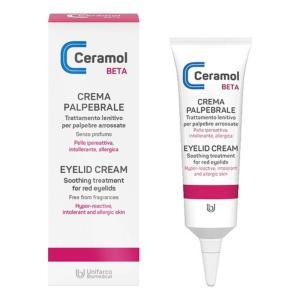 Crema palpebrale lenitiva per arrossamenti localizzati - trattamento cosmetologico per pelle sensibile e ipereattiva, tubo da 10 ml
