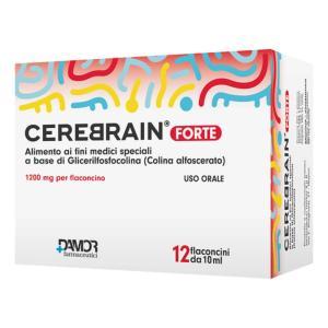 Cerebrain forte alimento a fini medici speciali per il declino cognitivo - 12 flaconcini da 15ml per sostenere la memoria e la cognizione