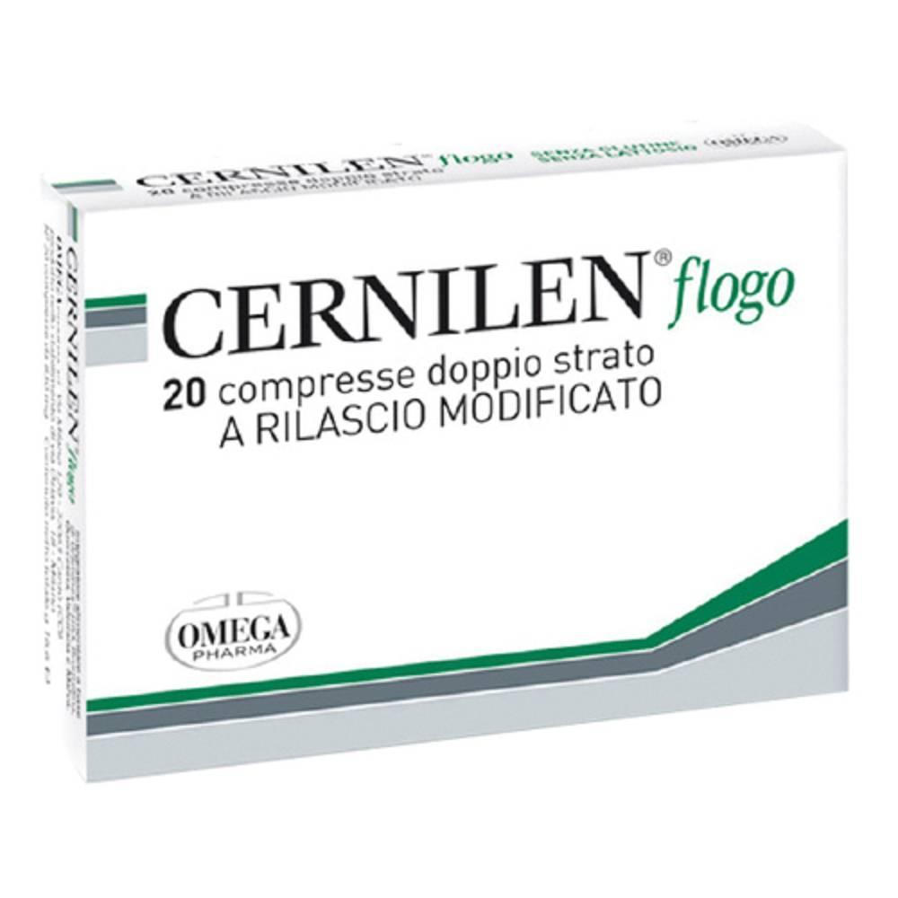 omega pharma integratore naturale cernilen flogo per dolore pelvico cronico e salute delle vie urinarie - 20 compresse a rilascio modificato - foto 1