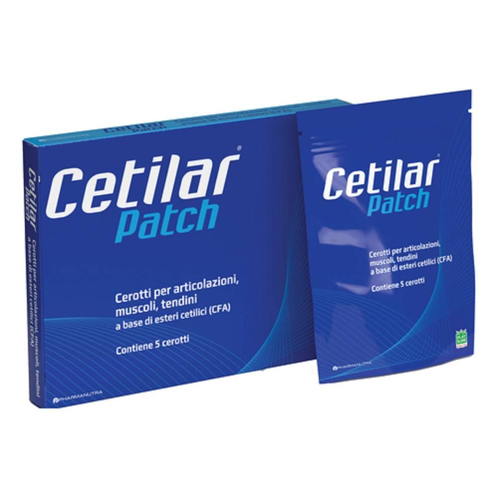 cetilar cerotti cetilar patch monouso 5 pezzi per trattamento dolore articolare e recupero funzionalità articolare - foto 1
