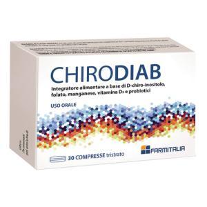Integratore alimentare  30 compresse tristrato con d-chiro-inositolo, folato, manganese e vitamina d per supporto nutrizione e benessere