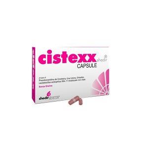 Cistexx  14 capsule - complemento alimentare per la funzionalità delle vie urinarie con cranberry, uva ursina e ortosifon