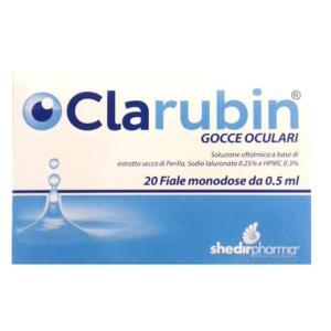 Gocce monodose clarubin gtt per la salute degli occhi - prodotti per oftalmologia