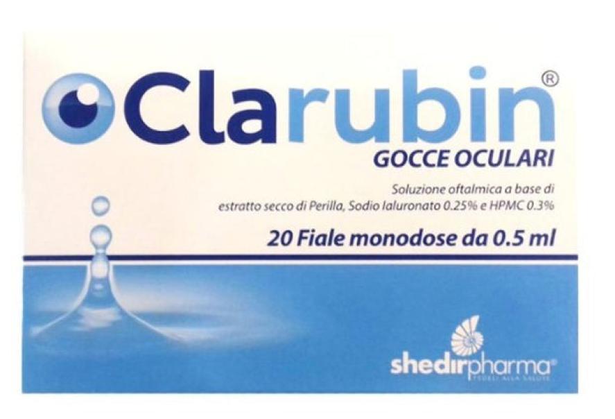 shedir gocce monodose clarubin gtt per la salute degli occhi - prodotti per oftalmologia - foto 1