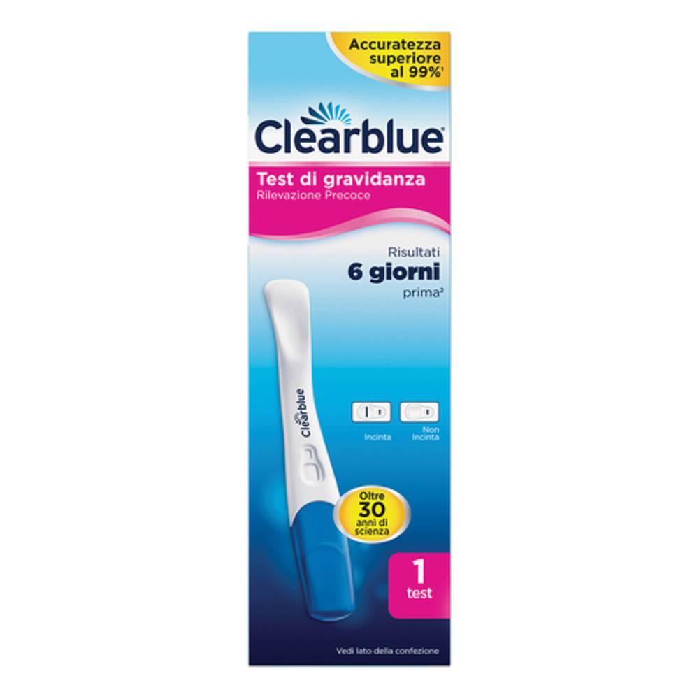 clearblue test di gravidanza rilevazione precoce - usa fino a 6 giorni prima delle mestruazioni con risultato chiaro e facile da leggere - foto 1