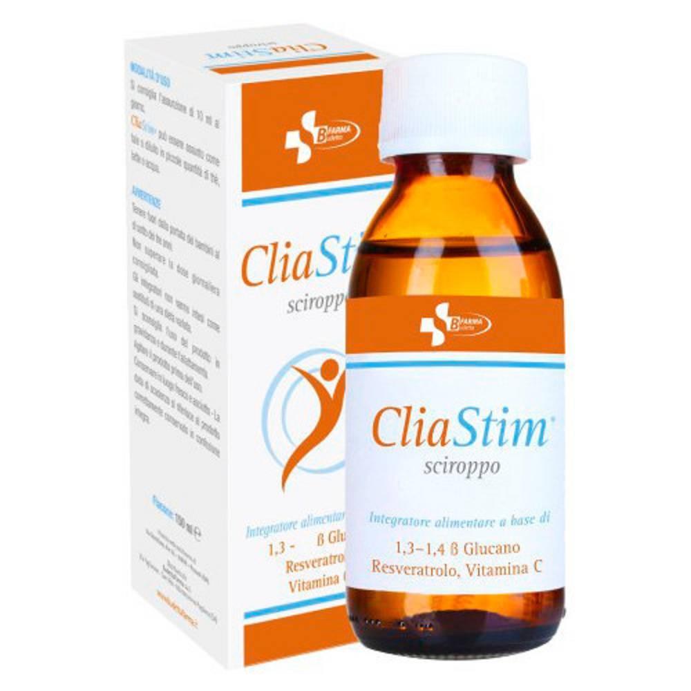 cliastim integratore alimentare sciroppo 150ml per sistema immunitario con beta-glucano, resveratrolo e vitamina c, gusto amarena - foto 1 cliastim integratore alimentare sciroppo 150ml per sistema immunitario con beta-glucano, resveratrolo e vitamina c, gusto amarena - foto 1