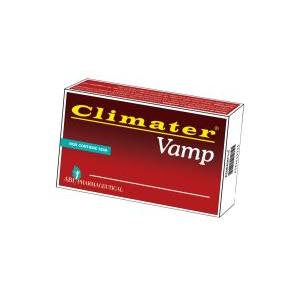 Integratore alimentare  vamp per la menopausa con cimicifuga racemosa, biancospino e vitamina d3 - 20 compresse da 400 mg