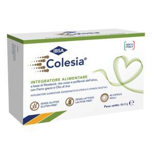 Integratore alimentare colesia soft gel 60 capsule per il controllo del colesterolo e metabolismo dei lipidi con fitosteroli e fieno greco