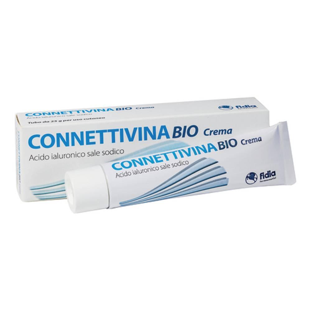 connettivina crema connettivina bio 25g per trattamento di irritazioni cutanee e ferite acute e croniche con acido ialuronico - foto 1