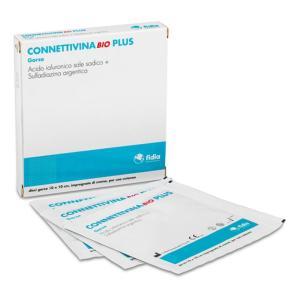 Garze impregnate di crema  bio plus per trattamento lesioni cutanee - 10 pezzi da 10x10 cm per uso esterno e prevenzione infezioni
