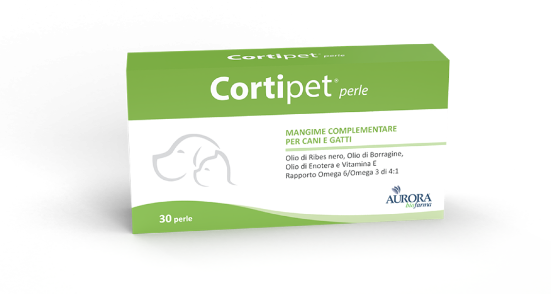 cortipet alimento complementare per cani e gatti - cortipet perle 30 perle per la salute di cute e mantello - foto 1