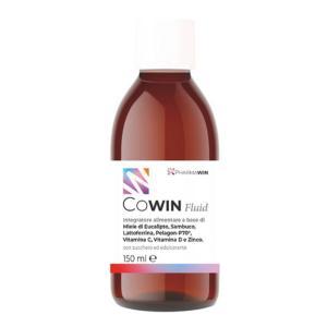 Integratore alimentare  fluid 150ml con miele di eucalipto, sambuco, vitamina c, d e zinco per il sistema immunitario