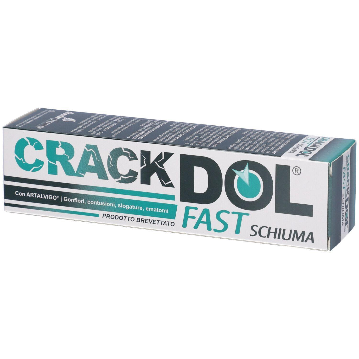 shedir schiuma crackdol fast 150ml - ghiaccio istantaneo per sollievo e recupero muscolare - foto 1