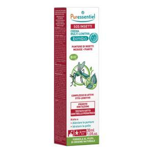 Crema multilenitiva per bambini contro insetti, meduse e piante - formula naturale per irritazioni e prurito, tube da 30 ml