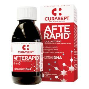 Collutorio afte rapid 125 ml - dispositivo medico per lesioni multiple, protegge e idrata, vegan friendly, senza alcol e irritazioni